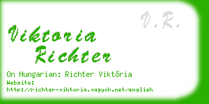 viktoria richter business card