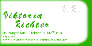 viktoria richter business card